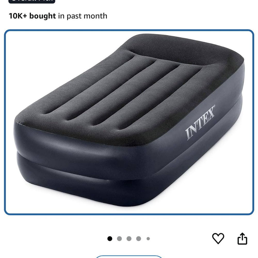 Blow up air mattress